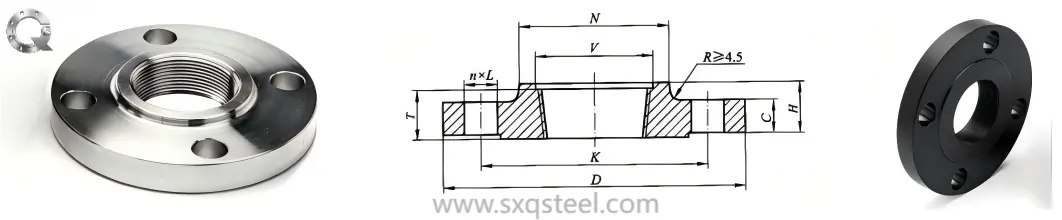Threaded Flange ASME B16.5 Threaded Flange ASME B16.5