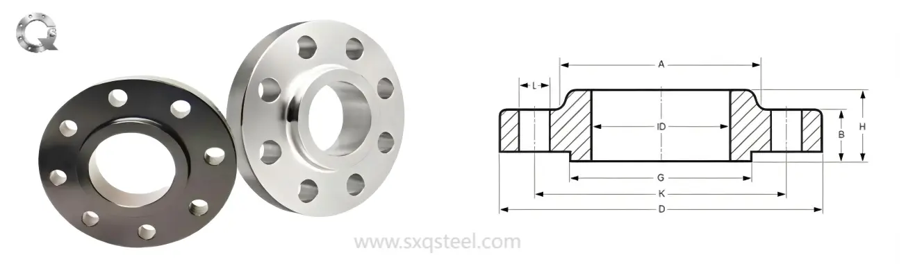 Flange Slip On ANSI B16.5