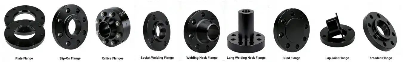 ASTM A105 steel flanges