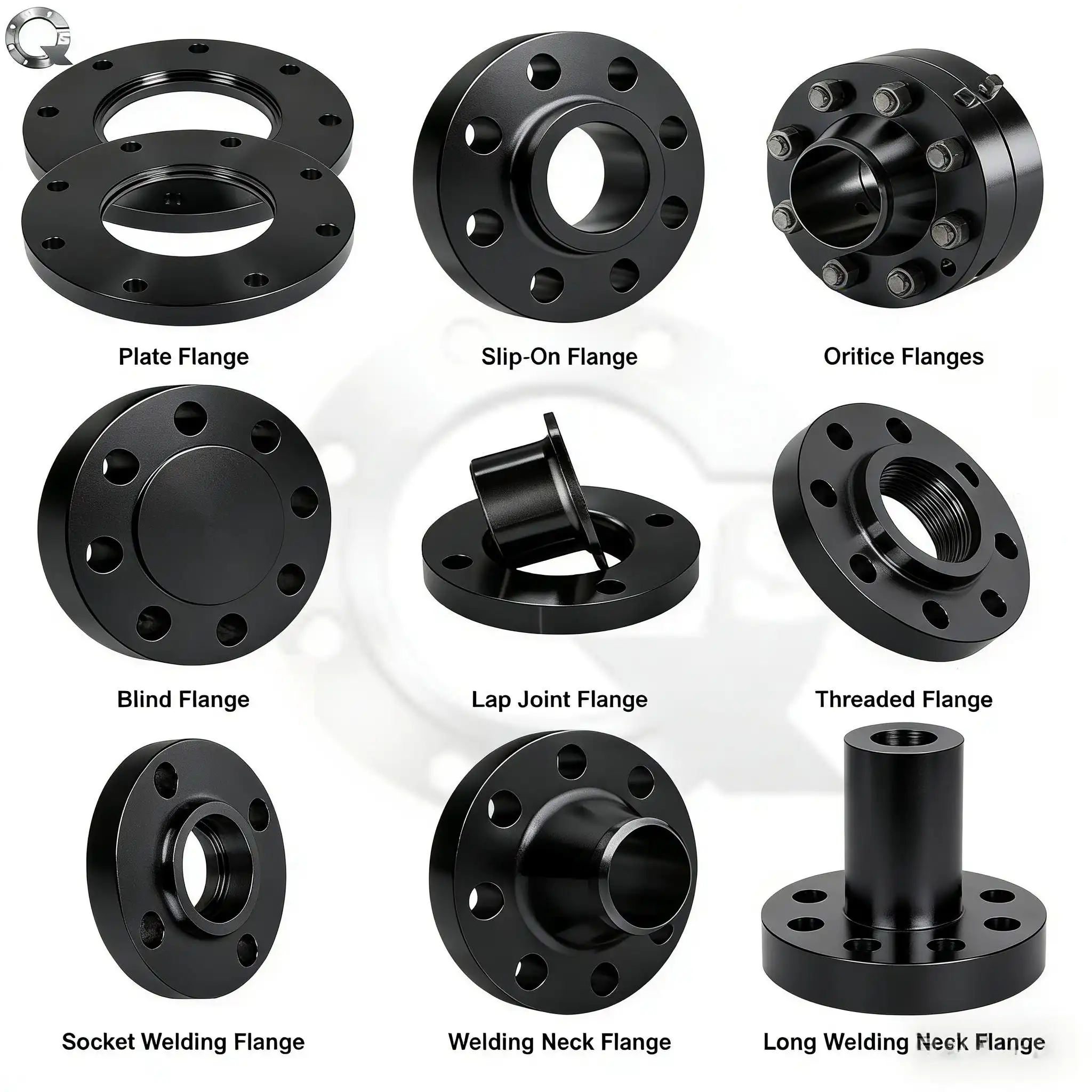 ASTM A105 steel flanges