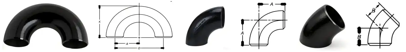 Butt Weld 90 degree elbow