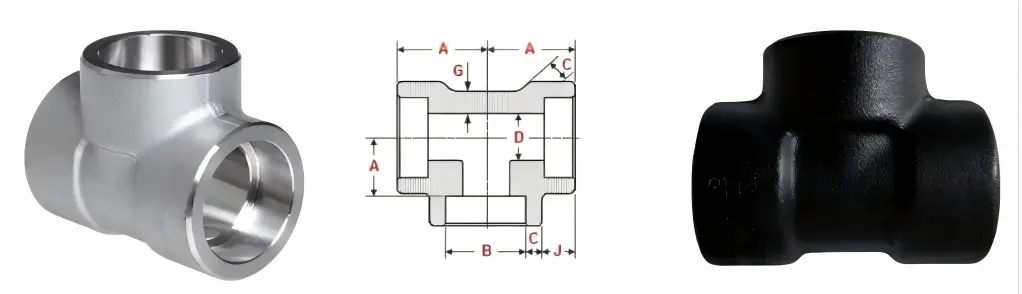 ASME B16.11 Tee ASME B16.11 Tee