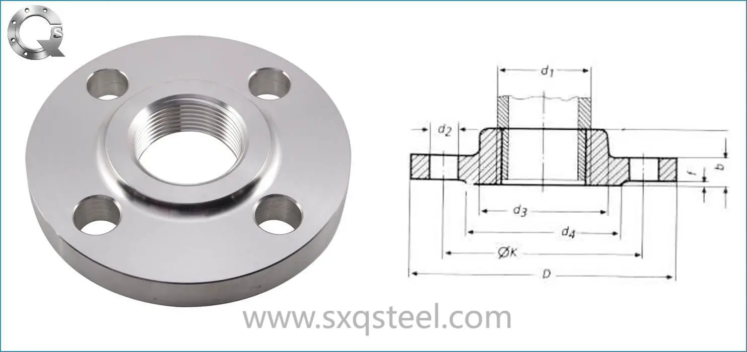 Threaded Flange ASME B16.5 Threaded Flange ASME B16.5